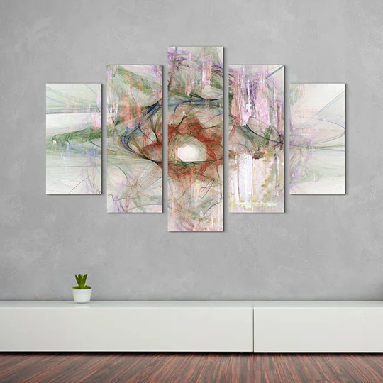 Enigma Abstract 1480 Graphic Art Print Multi-Piece Image on Canvas