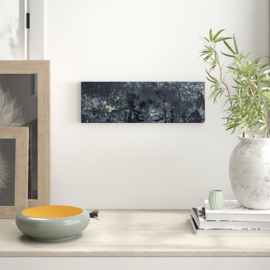 Enigma Panorama Abstract 823 Graphic Art Print on Canvas
