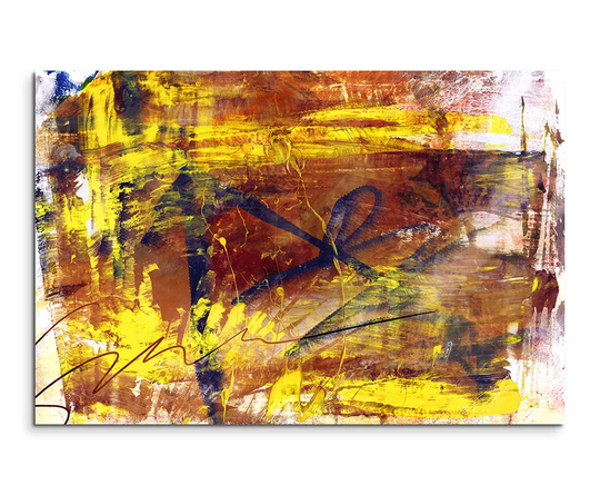 Enigma 834 Abstract Graphic Art Print on Canvas