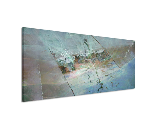 Enigma Panorama Abstract 1168 Graphic Art Print on Canvas