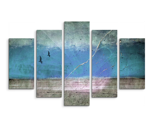 Enigma Sculpture Abstract 1233 Graphic Art Print Multi-Piece Image on Canvas