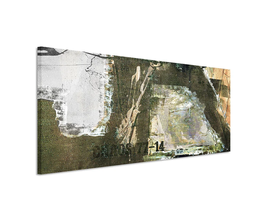 Enigma Panorama Abstract 565 Graphic Art Print on Canvas