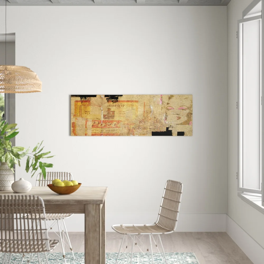 Enigma Panorama Abstract 178 Graphic Art Print on Canvas