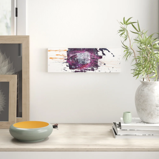 Enigma Panorama Abstract 1254 Graphic Art Print on Canvas
