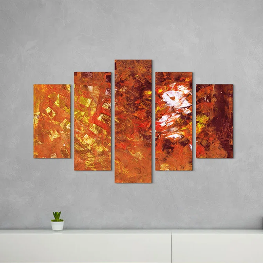 Enigma Abstract 849 Graphic Art Print Multi-Piece Image on Canvas