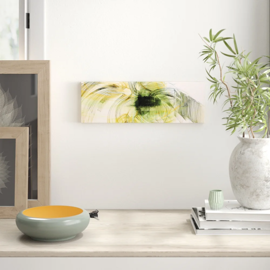 Enigma Panorama Abstract 438 Graphic Art Print on Canvas