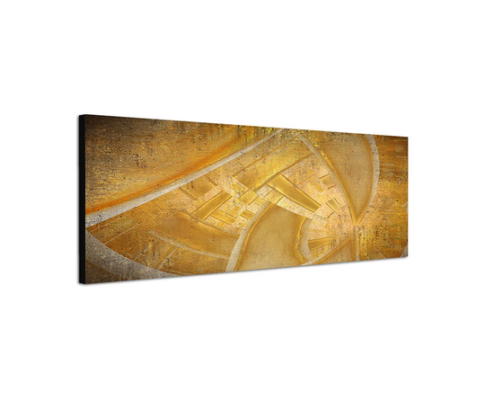 Enigma Panorama Abstract 424 Graphic Art Print on Canvas