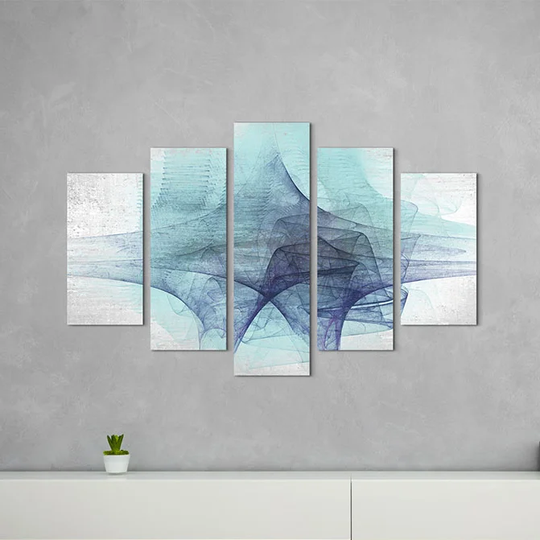 Abstract Sculpture 1065 Multi-Piece Image Graphic Art Print on Canvas