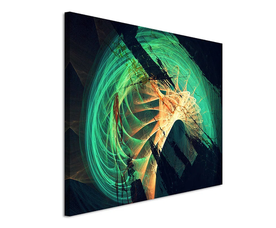 Enigma Abstract 1494 Graphic Art Print on Canvas