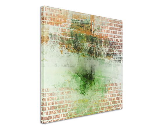 Enigma Abstract 1175 Graphic Art Print on Canvas
