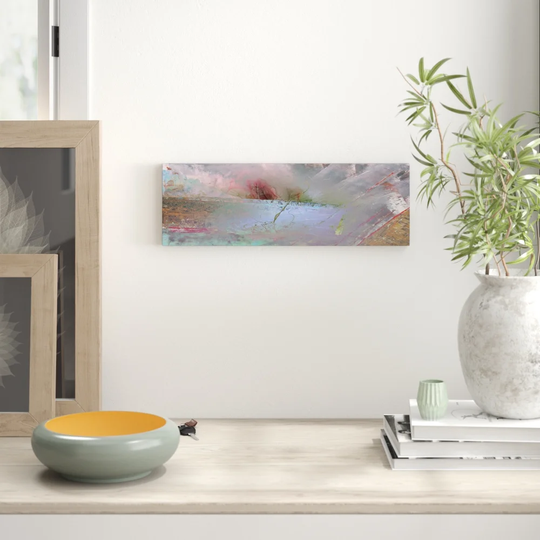 Enigma Panorama Abstract 1247 Graphic Art Print on Canvas