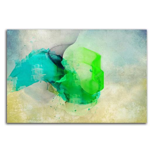 Enigma 054 Abstract Graphic Art Print on Canvas