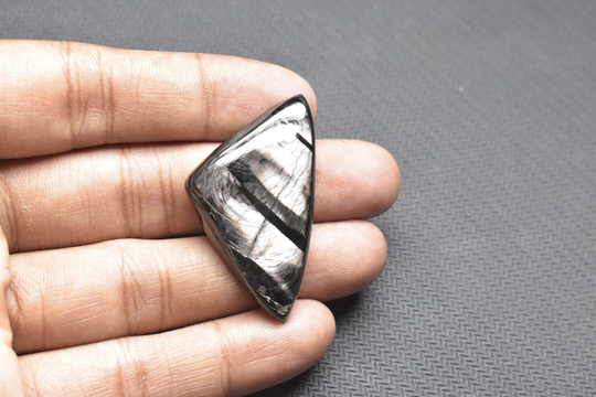 Natural Hypersthene Cabochon-Hypersthene Gemstone Amazing & Good Looking. 44Carat 39x22x6mm