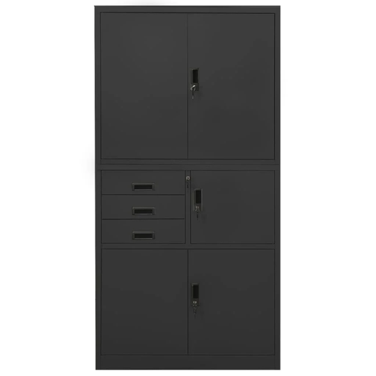 Brytanni 5 -Door 3 -Drawer Storage Cabinet