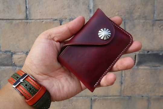 Horween Chromexcel Card Holder, Case , Slim Wallet, Wallet