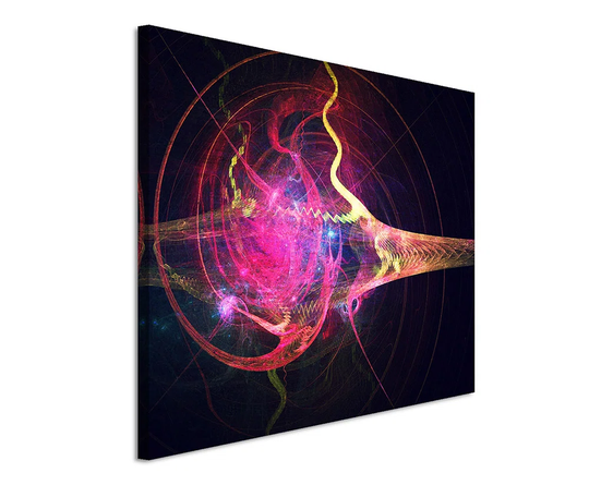 Abstract 1096 Graphic Art Print on Canvas