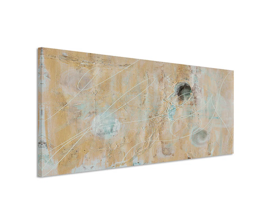 Enigma Panorama Abstract 947 Graphic Art Print on Canvas