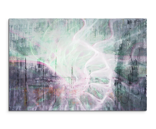 Enigma Abstract 1207 Graphic Art Print on Canvas