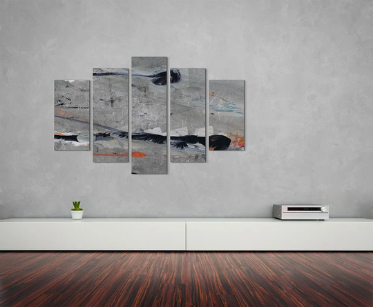 Enigma Abstract 976 Graphic Art Print Multi-Piece Image on Canvas