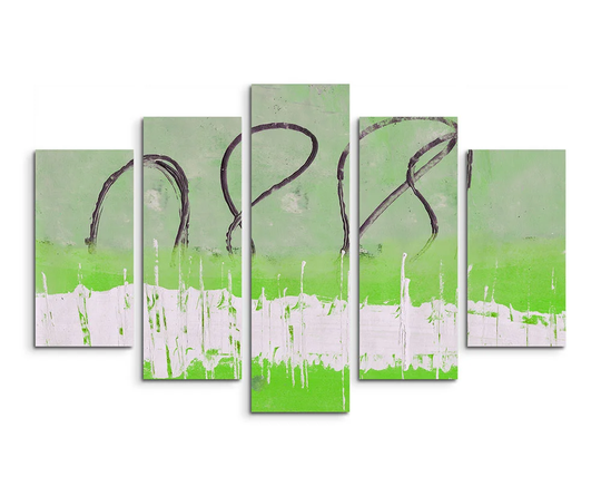 Enigma Abstract 614 Graphic Art Print Multi-Piece Image on Canvas