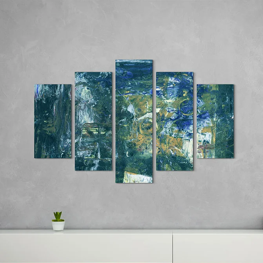 Enigma Abstract 851 Graphic Art Print Multi-Piece Image on Canvas