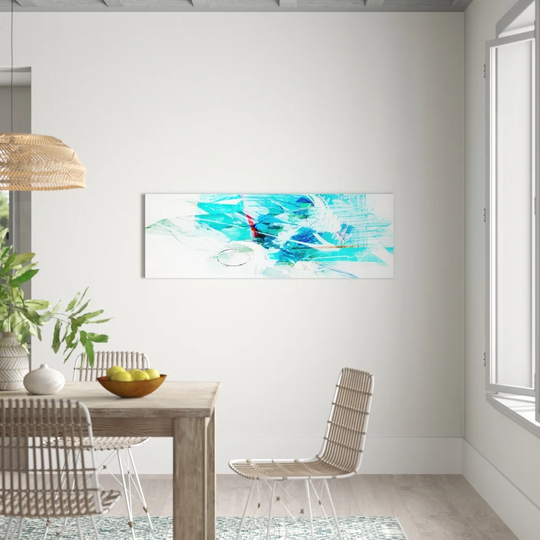 Enigma Panorama Abstract 774 Graphic Art Print on Canvas
