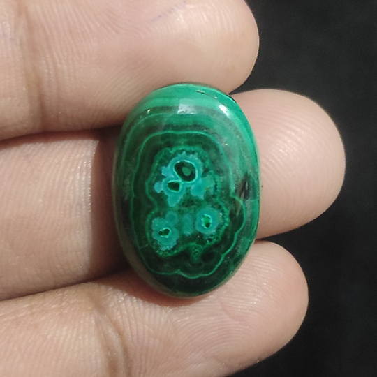 Natural Azurite Malachite Gemstone 23x16 Mm Oval Shape 26Ct Loose Cabochon For Jewelry Making Handpolish