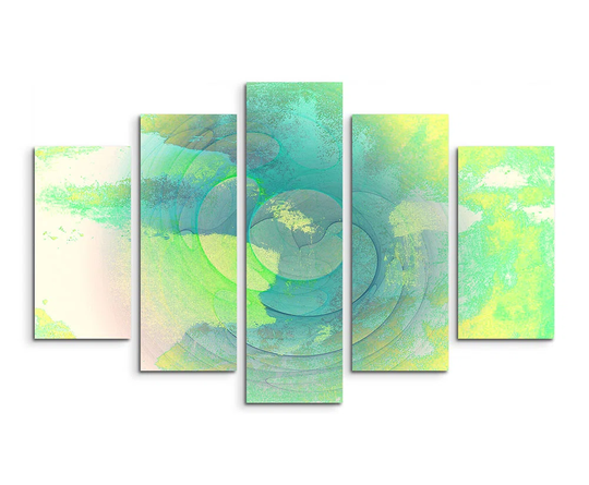 Enigma Abstract 1400 Graphic Art Print Multi-Piece Image on Canvas