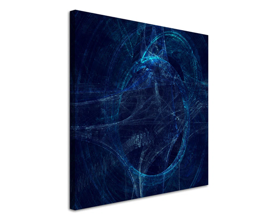 Enigma Abstract 1095 Graphic Art Print On Canvas