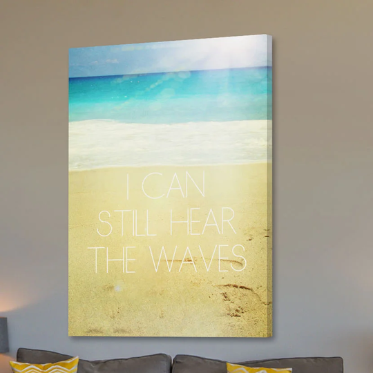 I Can Still Hear the Waves by Sylvia Cook - Wrapped Canvas Graphic Art Print