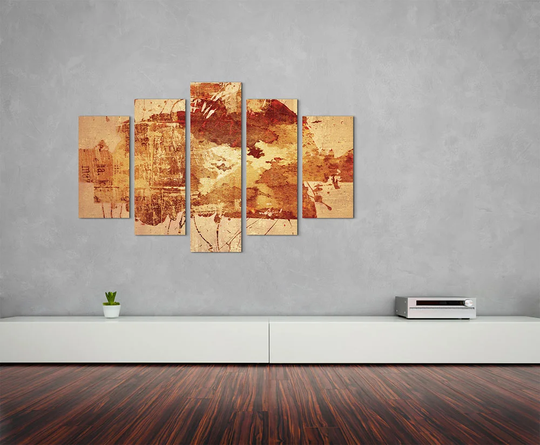 Enigma Abstract 708 Graphic Art Print Multi-Piece Image on Canvas