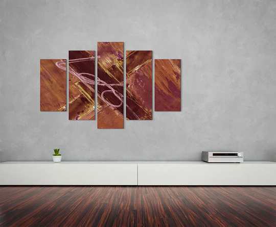 Enigma Abstract 5702 Graphic Art Print Multi-Piece Image on Canvas