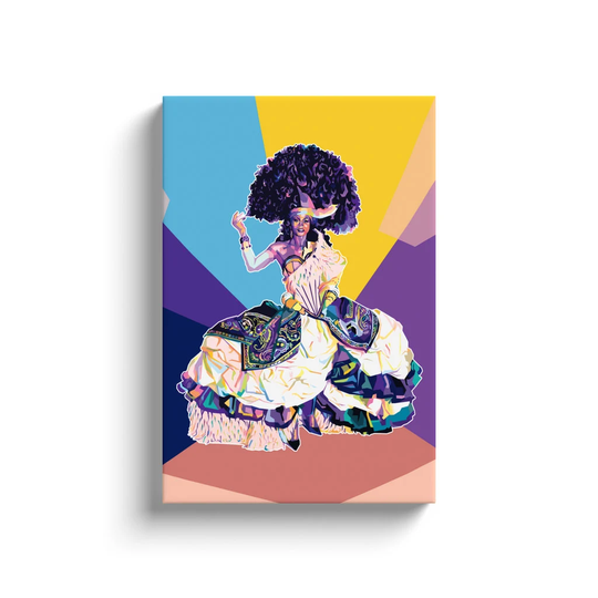 Rupauls Drag Race | Symone Professional Wpap Style Wall Canvas Wrap
