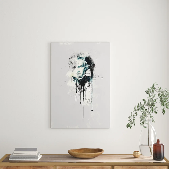 Enigma Ludwig van Beethoven Graphic Art Print on Canvas
