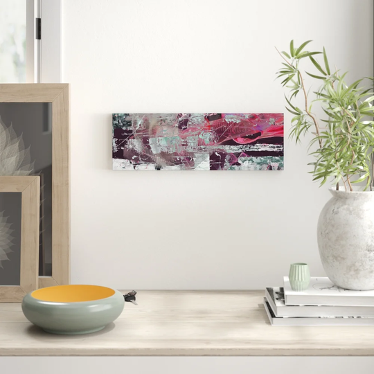 Enigma Panorama Abstract 1378 Graphic Art Print on Canvas