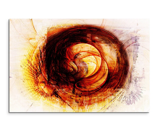 Enigma Abstract 1347 Graphic Art Print on Canvas