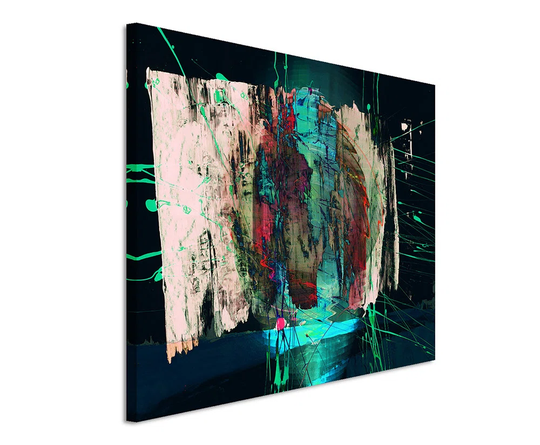 Enigma Abstract 1355 Graphic Art Print on Canvas