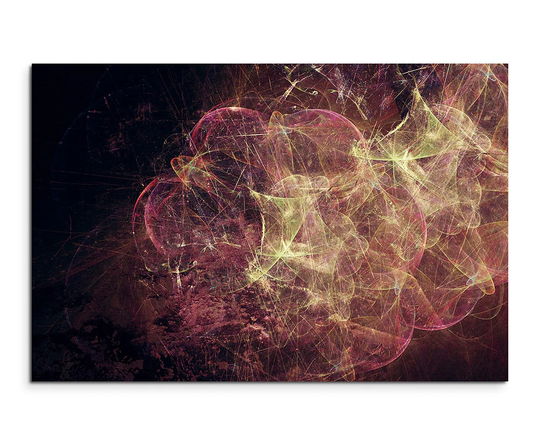 Enigma 1028 Abstract Graphic Art Print on Canvas