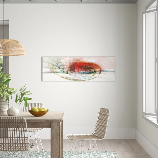 Enigma Panorama Abstract 1237 Graphic Art Print on Canvas