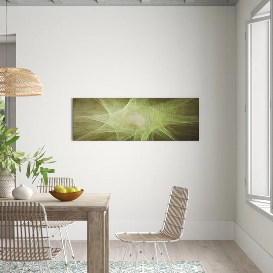 Enigma Panorama Abstract 1276 Graphic Art Print on Canvas