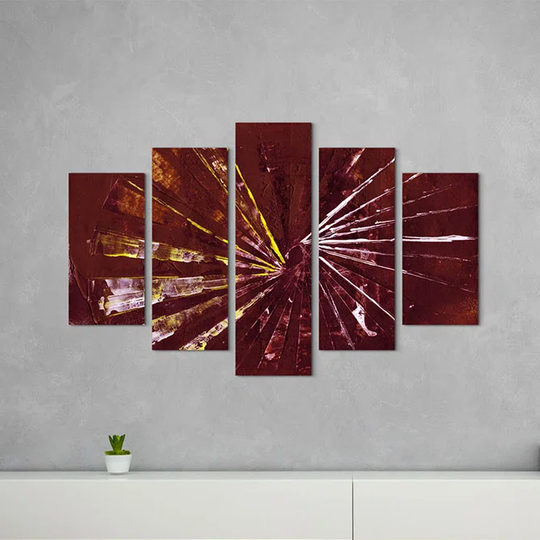 Enigma Abstract 853 Graphic Art Print Multi-Piece Image on Canvas