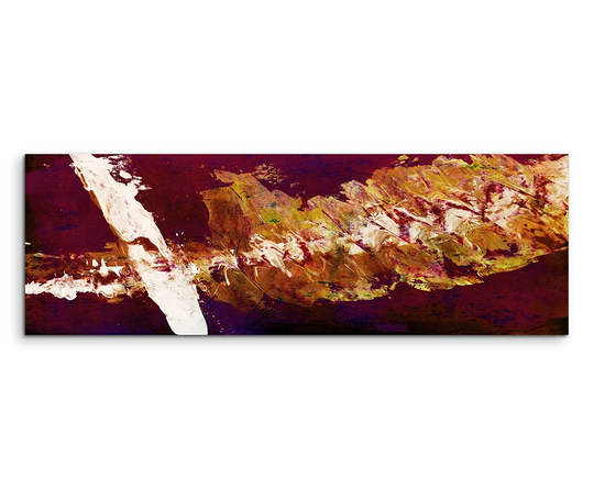 Enigma Panorama Abstract 717 Graphic Art Print on Canvas