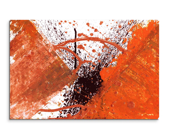 Enigma 635 Abstract Graphic Art Print on Canvas