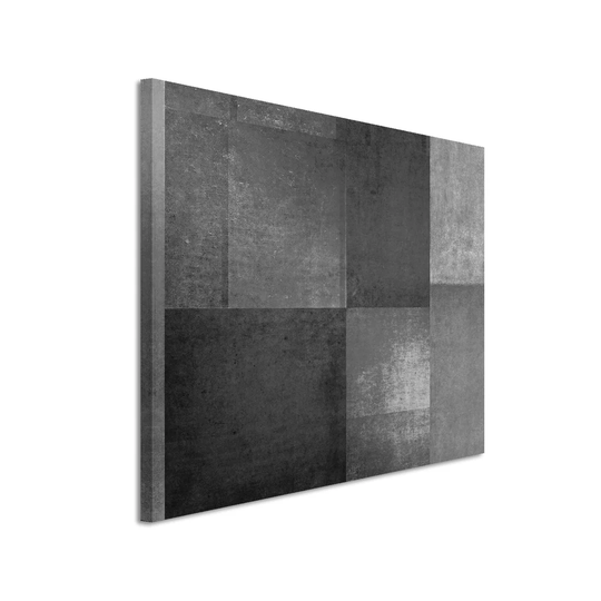 Abstract - Patch Pattern I Graphic Art Print on Canvas