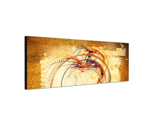 Enigma Panorama Abstract 253 Graphic Art Print on Canvas