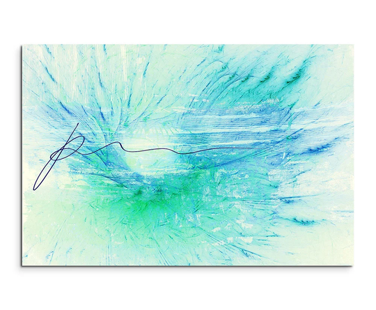 Abstract 1170 Graphic Art Print on Canvas