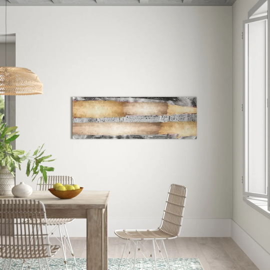 Enigma Panorama Abstract 773 Graphic Art Print on Canvas