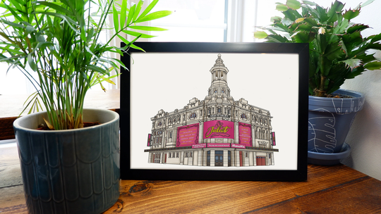 And Juliet, & Juliet West End Digital Art Print A4 A5 Shaftesbury Theatre London