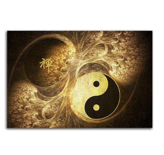 Enigma Abstract 493 Graphic Art Print on Canvas