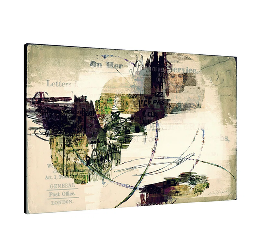 Abstract 395 Graphic Art Print on Canvas
